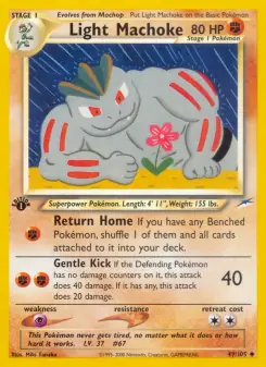 Light Machoke (Neo Destiny 49/105)
