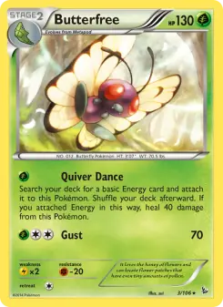 Butterfree (Flashfire 3/106)