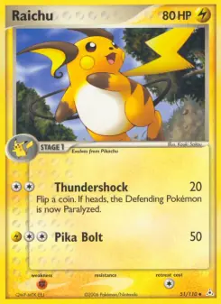 Raichu (Holon Phantoms 51/110)