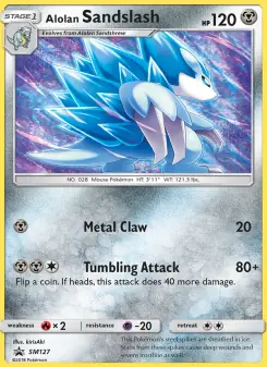 Alolan Sandslash (SM Black Star Promos SM127)