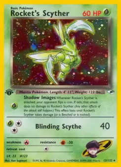 Rocket's Scyther (Gym Heroes 13/132)