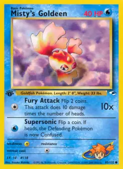 Misty's Goldeen (Gym Heroes 85/132)