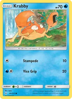 Krabby (Unbroken Bonds 46/214)