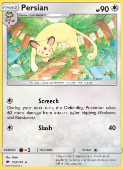 Persian (Burning Shadows 102/147)