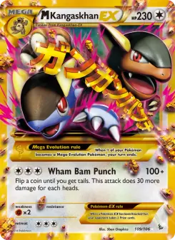 M Kangaskhan EX (Flashfire 109/106)