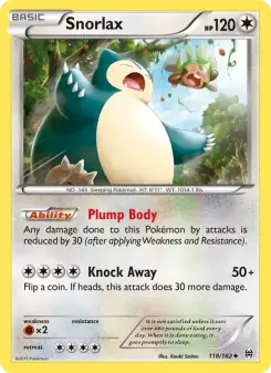 Snorlax (BREAKthrough 118/162)