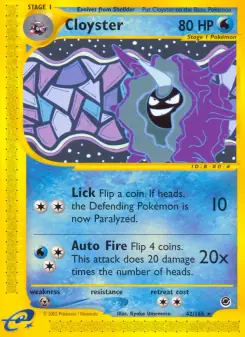 Cloyster (Expedition Base Set 42/165)