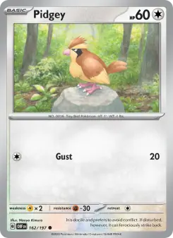 Pidgey (Obsidian Flames 162/197)