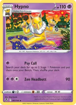 Hypno (Silver Tempest 061/195)