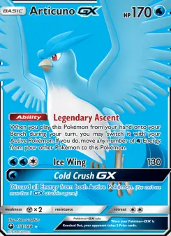Articuno GX (Celestial Storm 154/168)