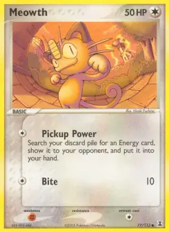 Meowth (Delta Species 77/113)