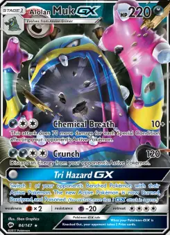 Alolan Muk GX (Burning Shadows 84/147)