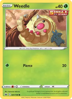 Weedle (Chilling Reign 1/198)