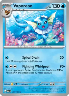 Vaporeon (151 134/165)