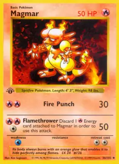 Magmar (Base Set 36/102)