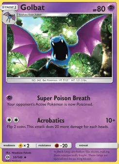 Golbat (Sun & Moon 55/149)