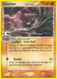 Cloyster δ (Dragon Frontiers 14/101)