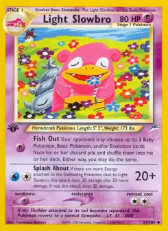 Light Slowbro (Neo Destiny 51/105)