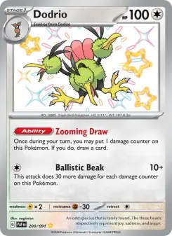Dodrio (Paldean Fates 200/91)