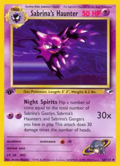 Sabrina's Haunter (Gym Heroes 58/132)