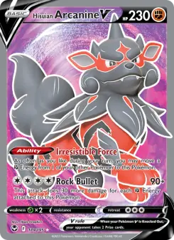 Hisuian Arcanine V (Silver Tempest 179/195)