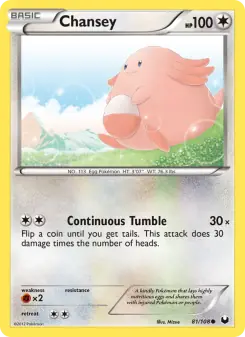 Chansey (Dark Explorers 81/108)