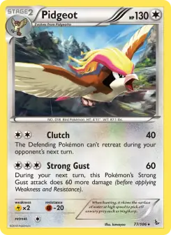 Pidgeot (Flashfire 77/106)