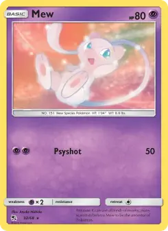 Mew (Hidden Fates 32/68)
