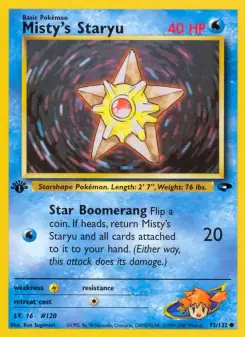 Misty's Staryu (Gym Challenge 92/132)