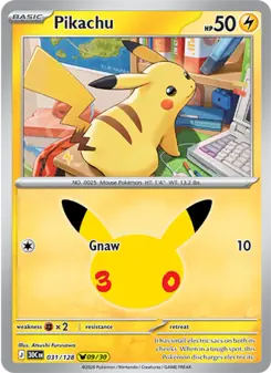 Pikachu (30th Celebration 031/128)