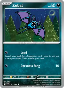 Zubat (Shrouded Fable 027/64)
