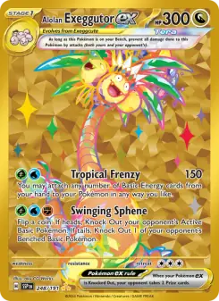 Alolan Exeggutor ex (Surging Sparks 248/191)