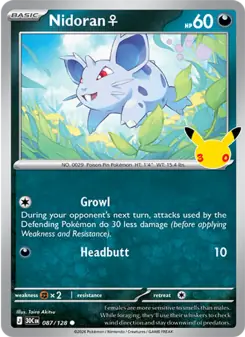Nidoran♀ (30th Celebration 087/128)