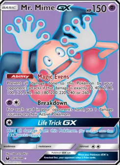 Mr. Mime GX (Celestial Storm 156/168)
