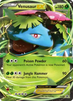 Venusaur EX (XY Black Star Promos XY28)