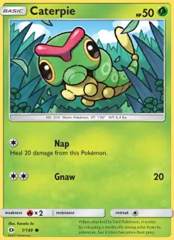 Caterpie (Sun & Moon 1/149)
