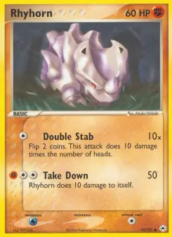 Rhyhorn (Hidden Legends 70/101)