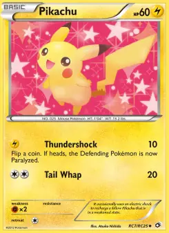 Pikachu (Legendary Treasures RC7)