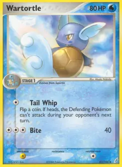 Wartortle (Crystal Guardians 43/100)