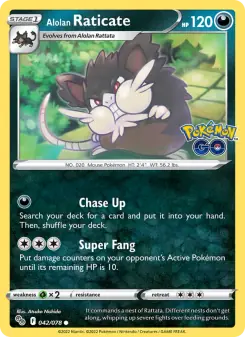 Alolan Raticate (Pokémon GO 042/78)