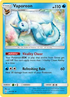 Vaporeon (Cosmic Eclipse 42/236)