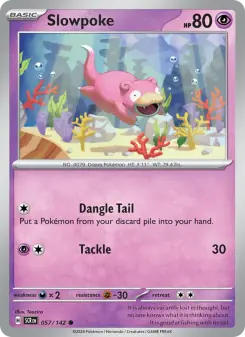 Slowpoke (Stellar Crown 057/142)