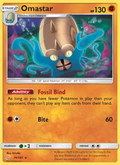 Omastar (Team Up 76/181)