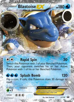 Blastoise EX (XY Black Star Promos XY30)