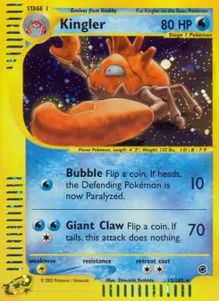 Kingler (Expedition Base Set 15/165)