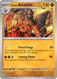 Hisuian Arcanine (Twilight Masquerade 100/167)