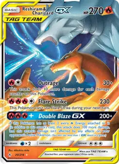 Reshiram & Charizard GX (Unbroken Bonds 20/214)