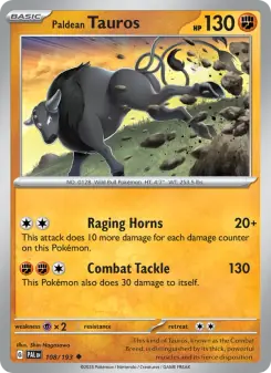 Paldean Tauros (Paldea Evolved 108/193)