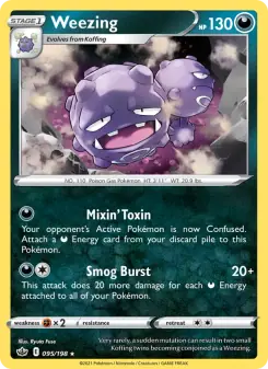 Weezing (Chilling Reign 95/198)