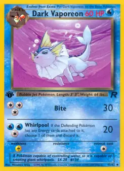Dark Vaporeon (Team Rocket 45/82)